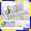 Kệ chén bát đĩa inox nan âm tủ gắn cánh, ray giảm chấn EG6290 - Eurogold