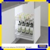 Kệ gia vị nan vuông inox 304 ERO30425B - Eurogold