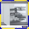 Kệ góc liên hoàn inox 304 nan Oval EPV102 (phải) - Eurogold