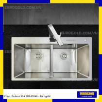 Chậu rửa inox 304 EUS47848 - Eurogold
