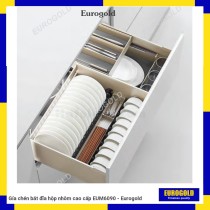 Gía chén bát đĩa hộp nhôm cao cấp EUM6090 - Eurogold