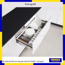 Kệ chén bát đĩa inox hộp gắn cánh EU132600 - Eurogold