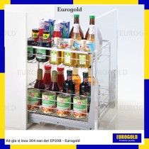 Kệ gia vị inox 304 nan dẹt EP20B - Eurogold