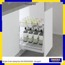Kệ gia vị nan vuông inox 304 ERO30430B - Eurogold