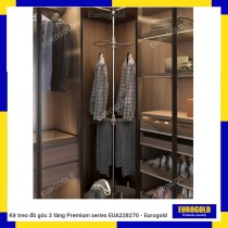 Kệ treo đồ góc 3 tầng Premium series EUA228270 - Eurogold