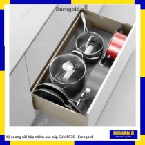 Kệ xoong nồi hộp nhôm cao cấp EUM5075 - Eurogold