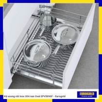 Kệ xoong nồi inox 304 nan Oval EPV5090F - Eurogold