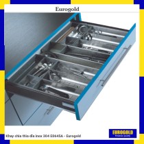 Khay chia thìa dĩa inox 304 E0645A - Eurogold