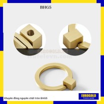 Khuyên đồng nguyên chất tròn BHG5