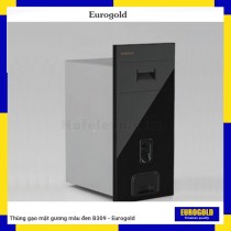 Thùng gạo mặt gương màu đen B309 - Eurogold