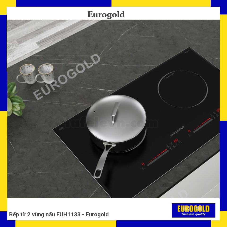 Bếp từ 2 vùng nấu EUH1133 - Eurogold