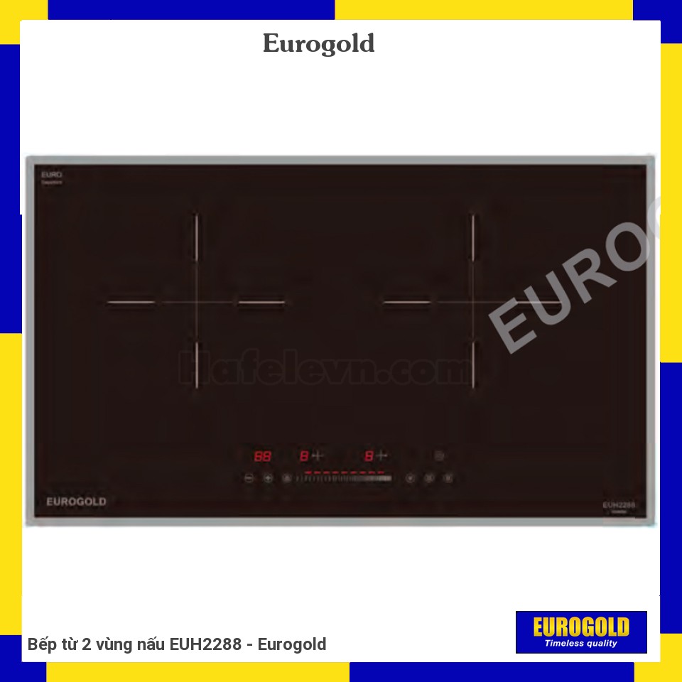 Bếp từ 2 vùng nấu EUH2288 - Eurogold