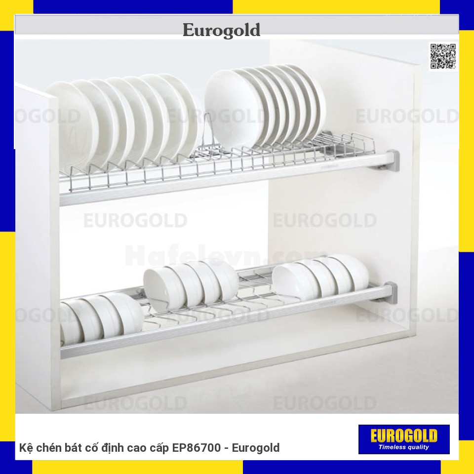 Kệ chén bát cố định cao cấp EP86700 - Eurogold