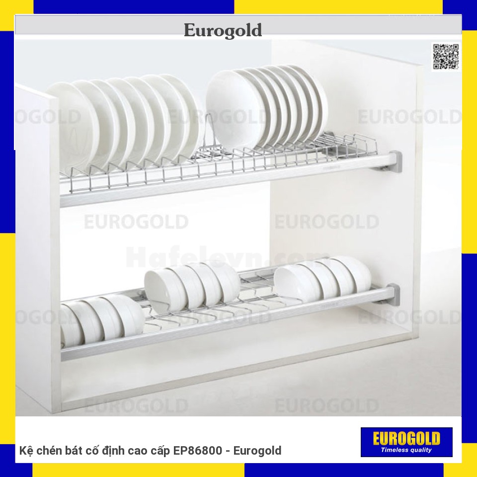Kệ chén bát cố định cao cấp EP86800 - Eurogold