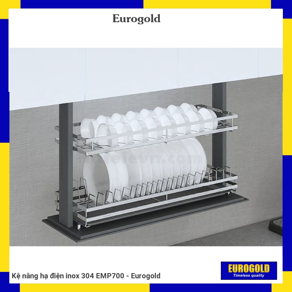 Kệ nâng hạ điện inox 304 EMP700 - Eurogold