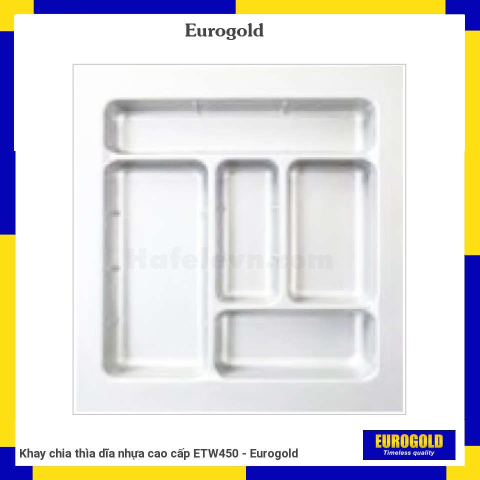 Khay chia thìa dĩa nhựa cao cấp ETW450 - Eurogold