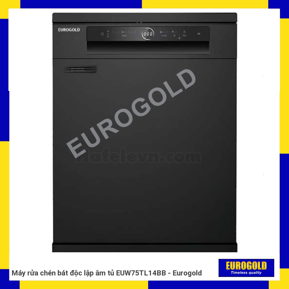 Máy rửa chén bát độc lập âm tủ EUW75TL14BB - Eurogold