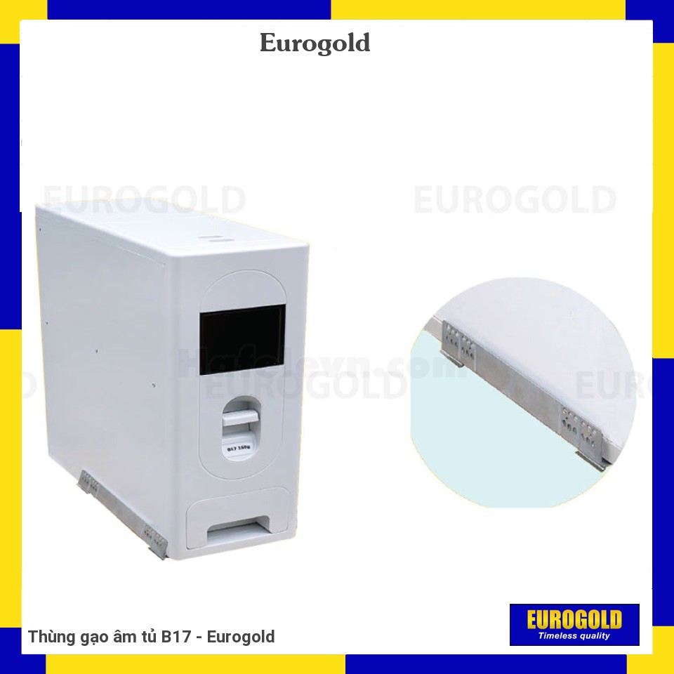 Thùng gạo âm tủ B17 - Eurogold