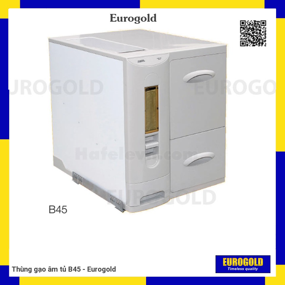 Thùng gạo âm tủ B45 - Eurogold