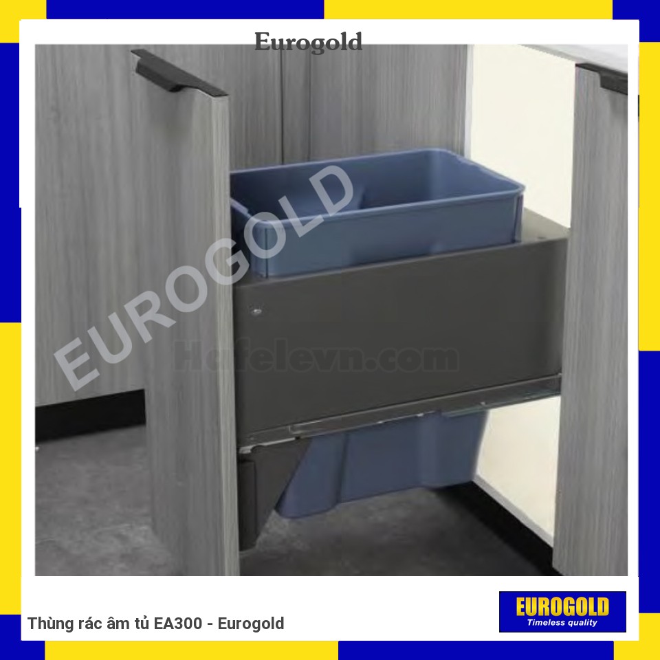 Thùng rác âm tủ EA300 - Eurogold