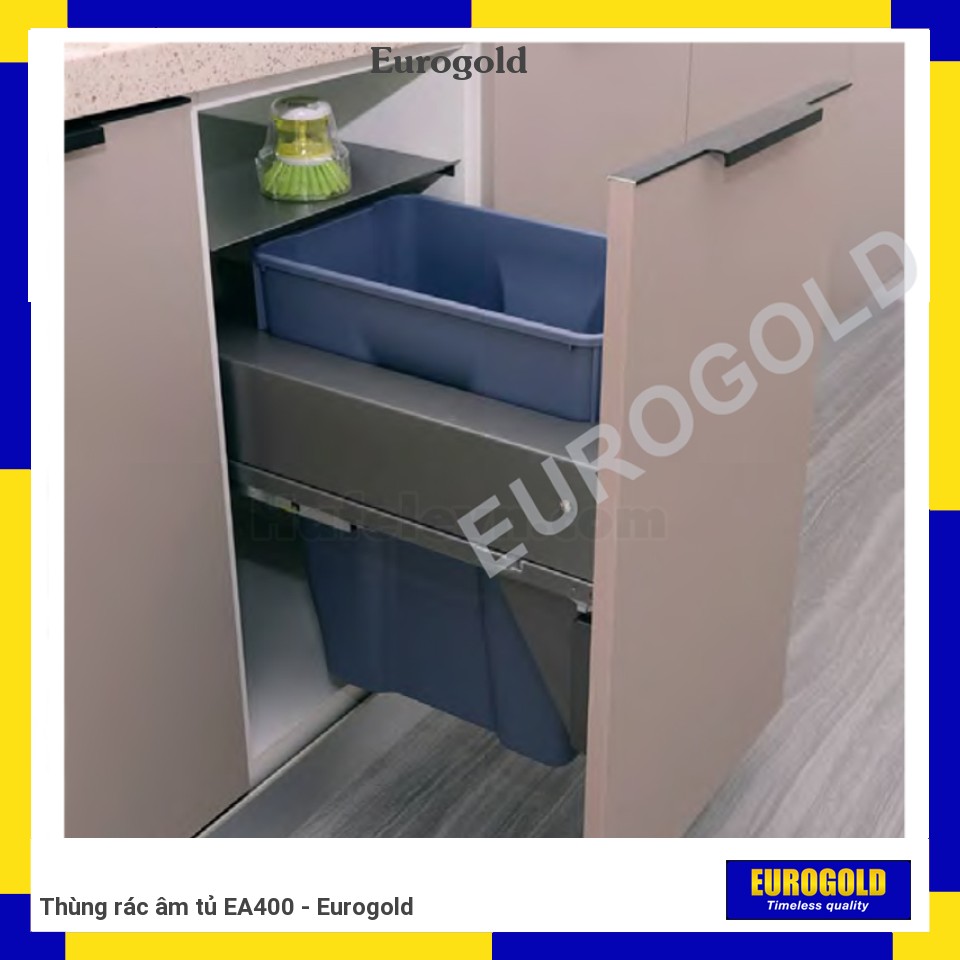 Thùng rác âm tủ EA400 - Eurogold