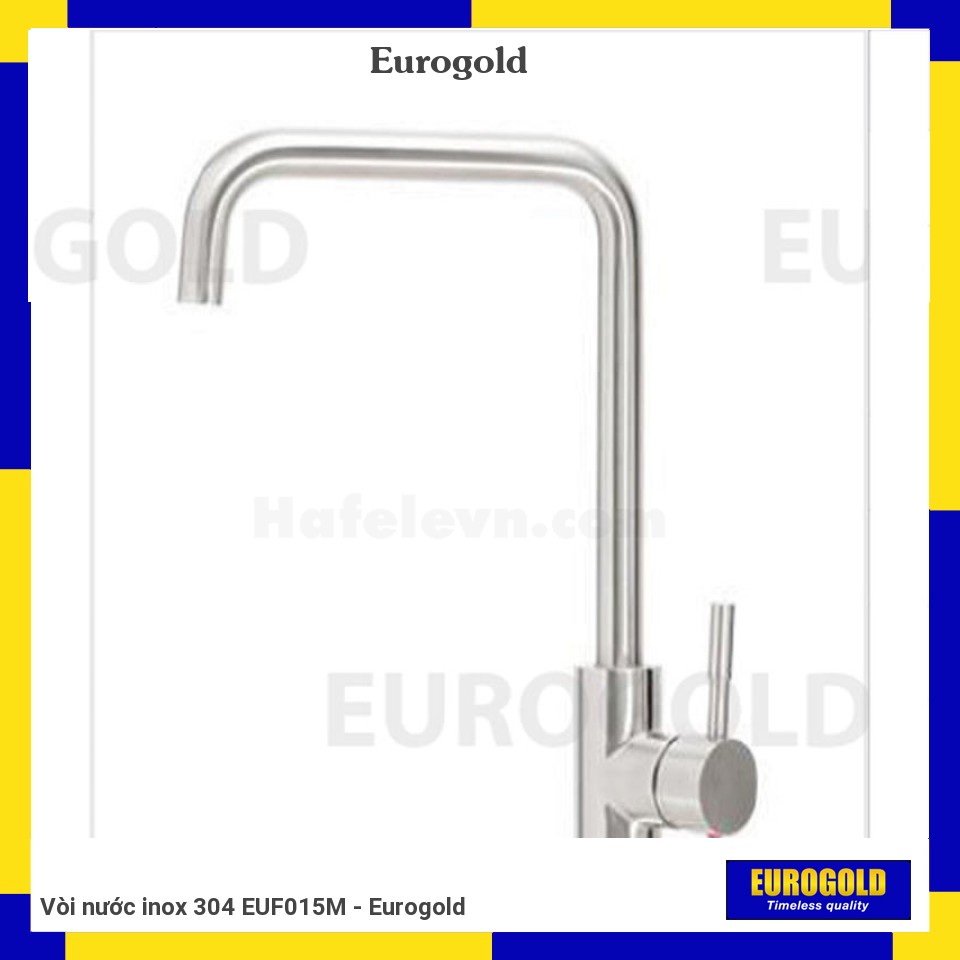 Vòi nước inox 304 EUF015M - Eurogold